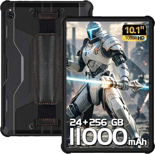 Oukitel RT9 Rugged Tablet 10.1-inch 2K 11000mAh Big Battery 16MP Camera Android 14 (24GB+256GB)