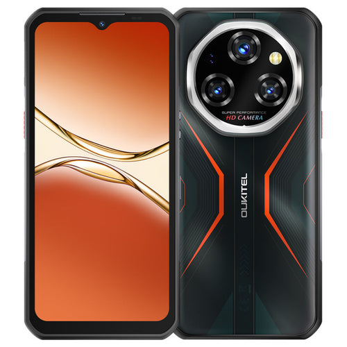 Oukitel WP55 S 4G Rugged Phone 6.6'' FHD+ Display 11000mAh Big Battery 64MP Camera Android 15(12GB+512GB NFC)