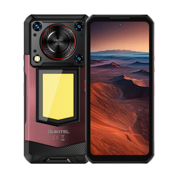 Oukitel WP56 5G Rugged Phone 6.8'' FHD+ Display 16,000mAh Big Battery 108MP Camera Android 15(12GB+512GB NFC)