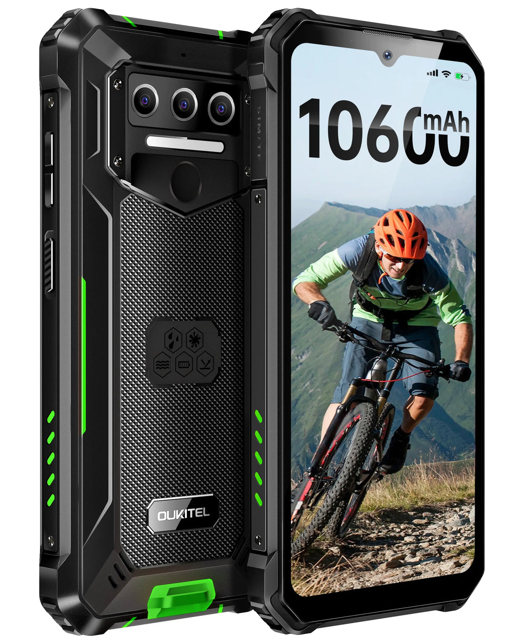 Oukitel WP23 10600mAh Android 13 Waterproof Droproof Military