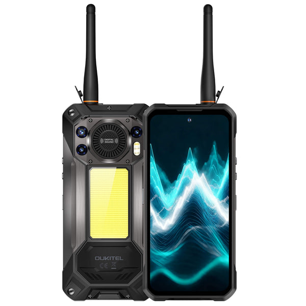 Oukitel WP61 Plus 5G – robustes Walkie-Talkie-Handy mit 6,78-Zoll-HD+-Display, großem 20,000-mAh-Akku, 108-MP-Kamera und Android 16 (12 GB + 512 GB, NFC)
