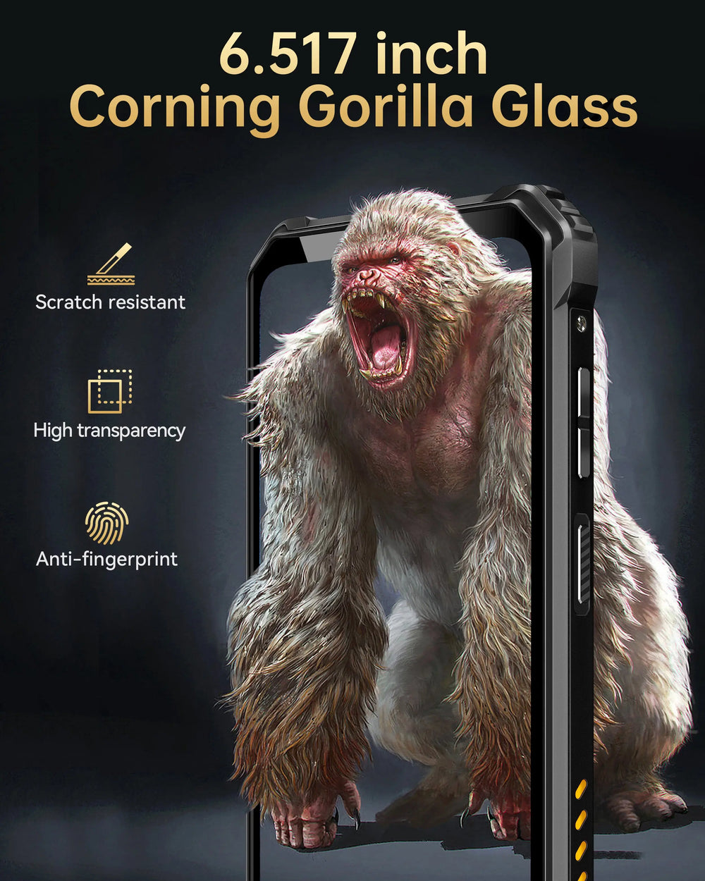 Oukitel WP23 10600mAh Android 13 Waterproof Droproof Military